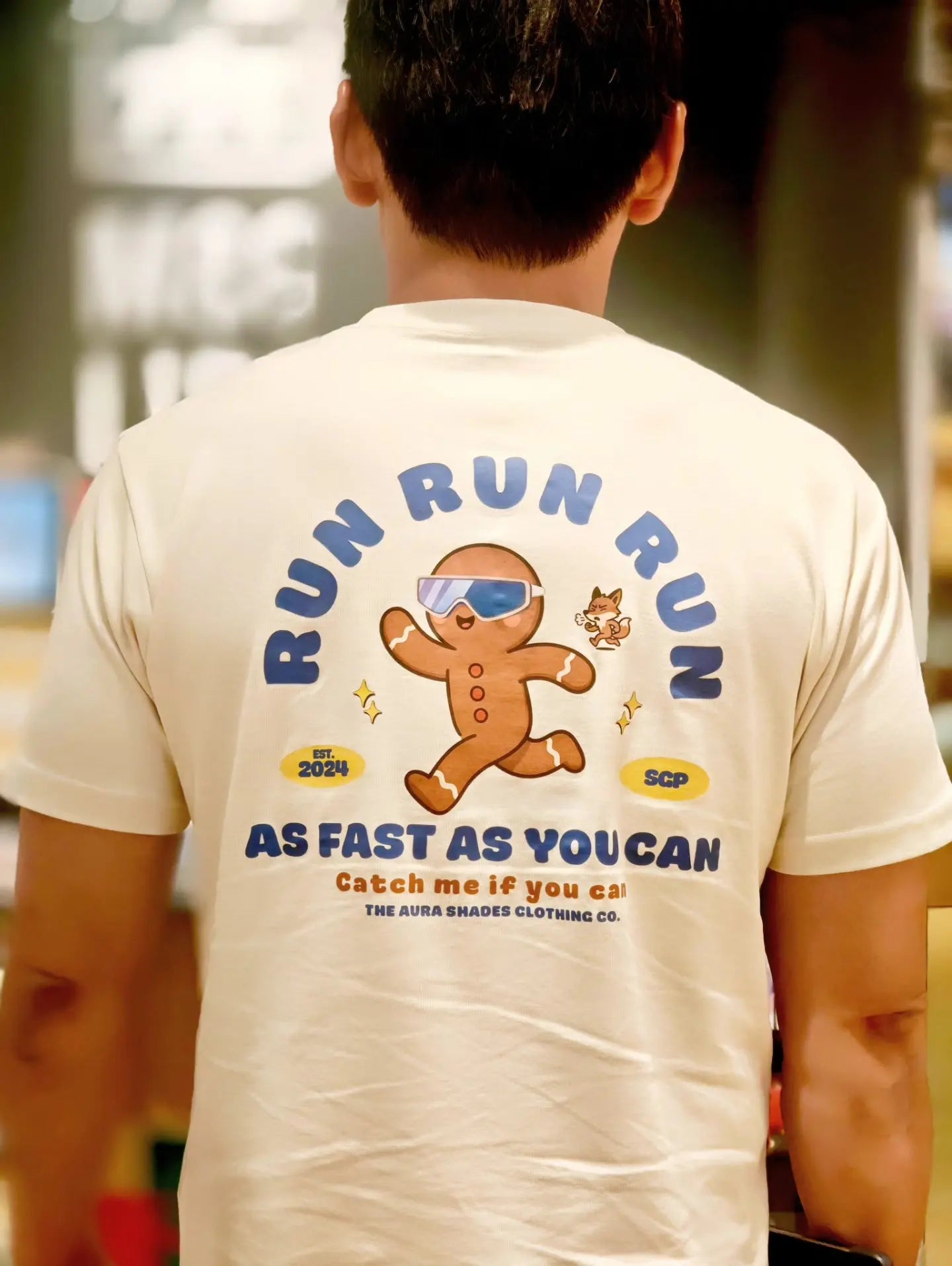 Run Run Run As Fast As You Can Tee Aura Shades
