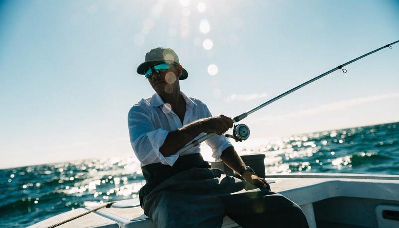 Costa-style polarised fishing sunglasses