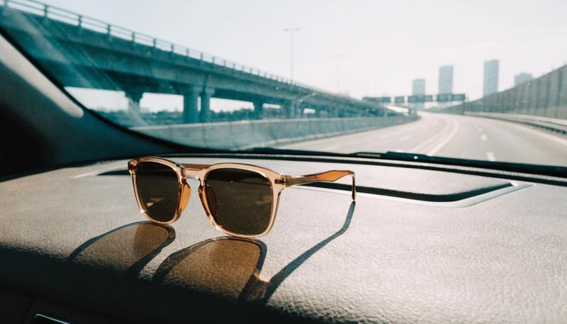 Driving in Singapore with sunglasses glare protection