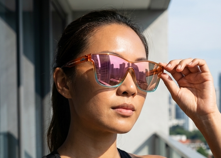 X Aura Shades Running Sunglasses