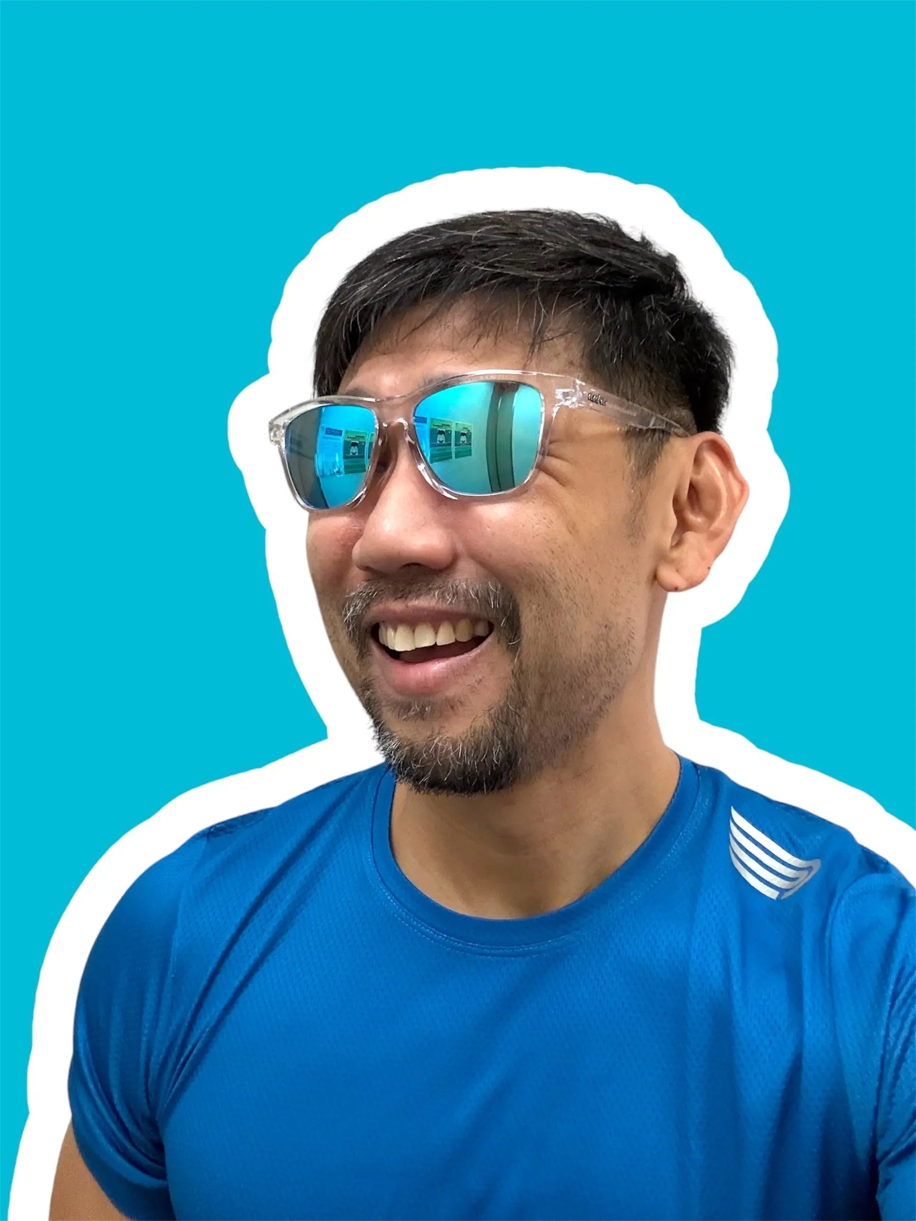 BLUE BLAZE GHOST MODE Aura Shades